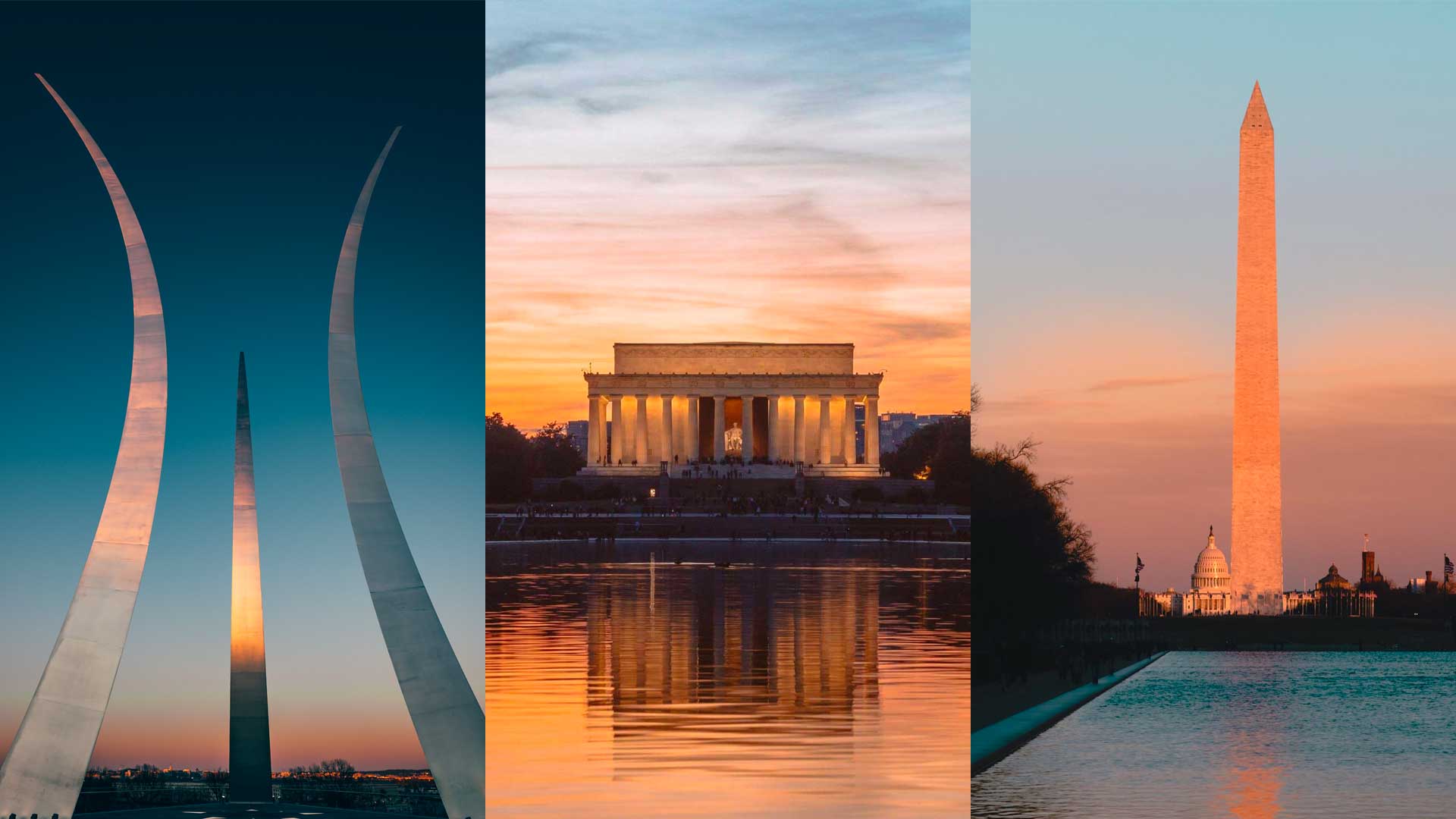 Washington DC Metro Area skyline